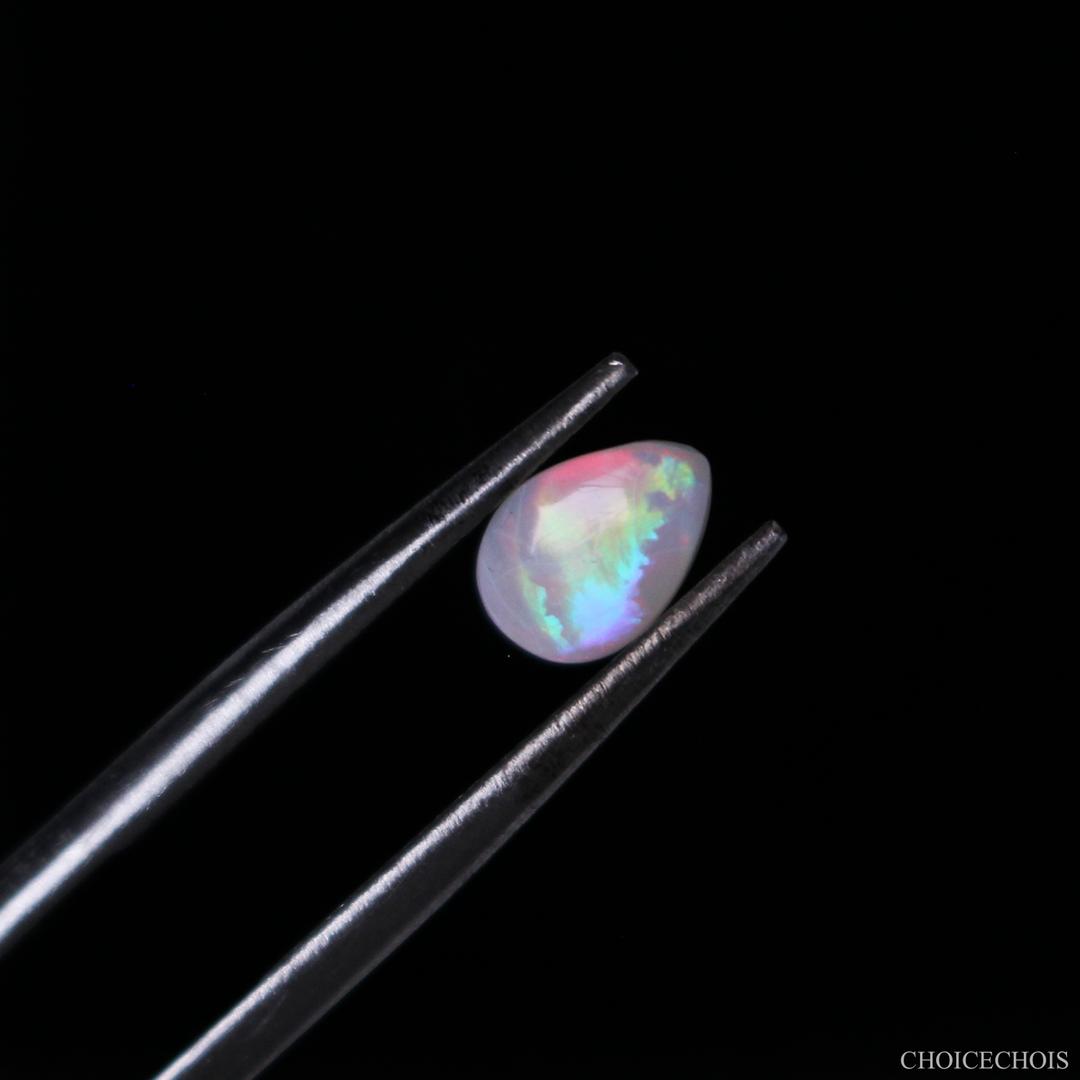 [GEM]OPAL PEAR (RAINBOW)/물방울 오팔 (무지개)