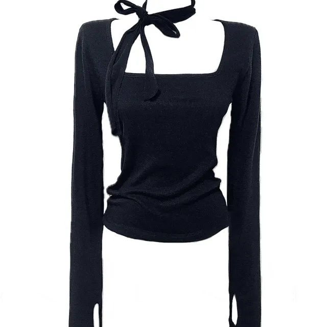 [BEST] Saint square-neck hand warmer scarf set (3color)