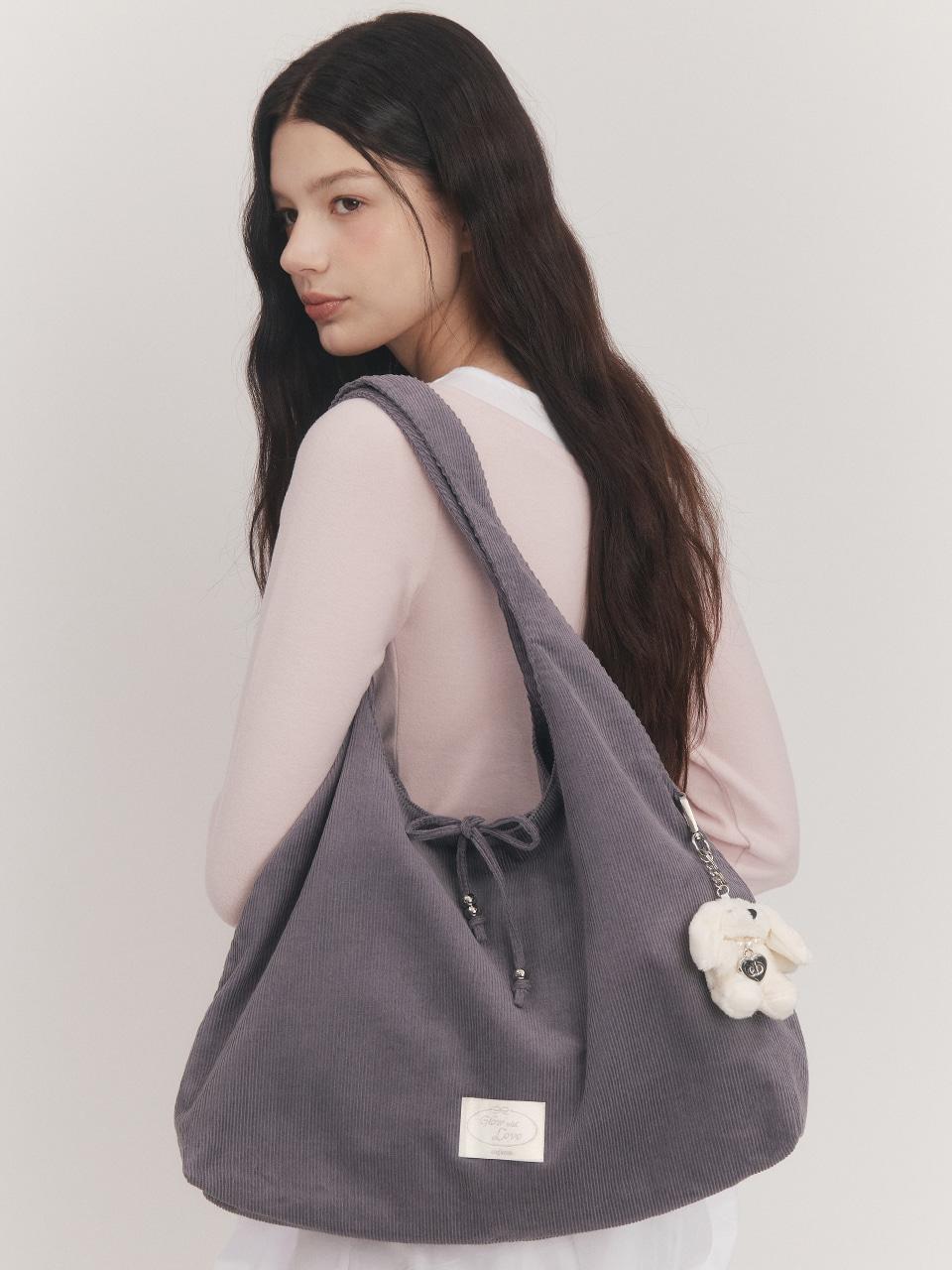 [지그재그 단독 컬러] mellow corduroy shoulder bag_4 colors