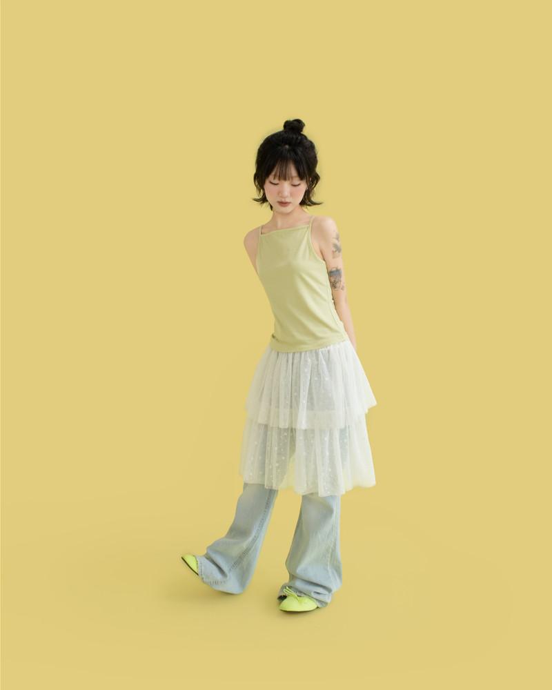 Mood color sleeveless (4 color)