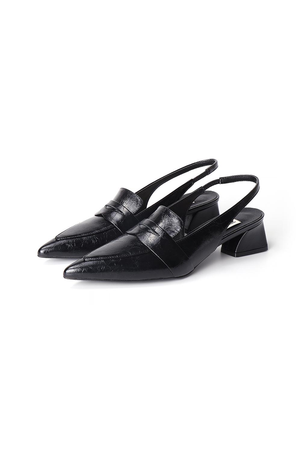 MATI PENNY STILETTO HEEL [BLACK]