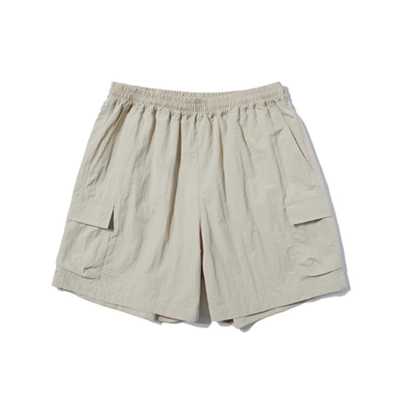 Nylon Cargo Shorts_Beige_SP126 [6월 20일 예약배송]
