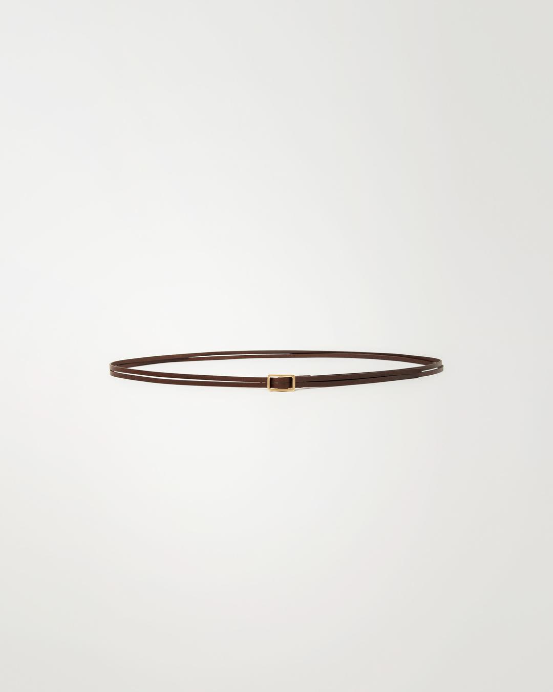 Leo String Leather Belt