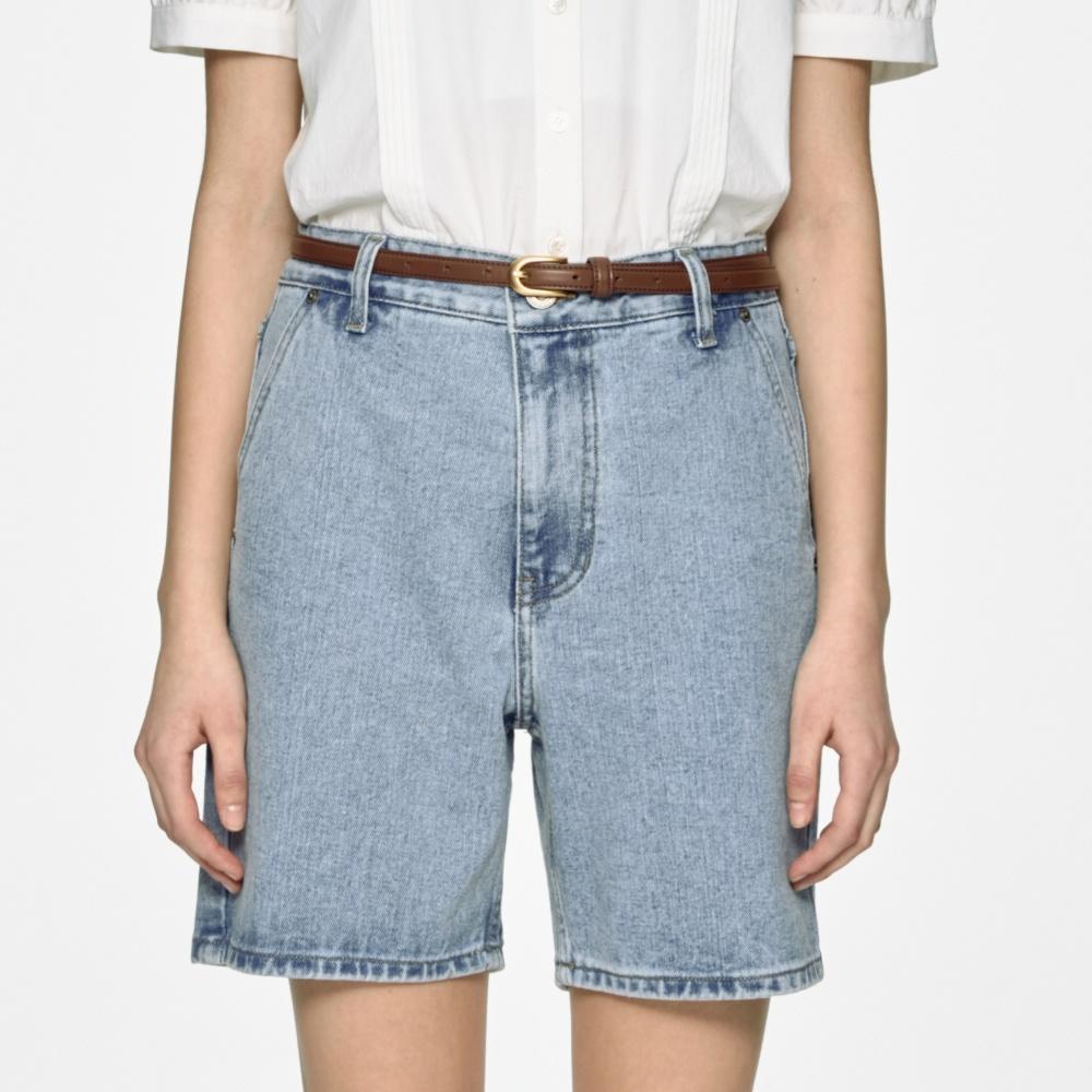 [LIVE특가]denim shorts - light blue