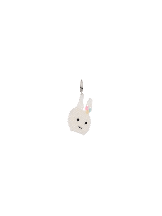 [X YOUNGART] Face KIDDY Beads Key Ring