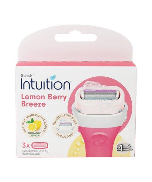 쉬크(SCHICK)  인튜이션 날3입(레몬베리) - 후기 | 무신사