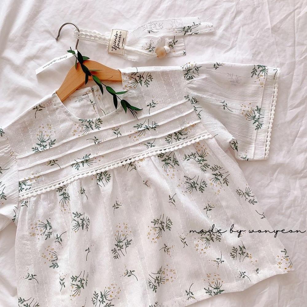 사라꽃 꽃프린트