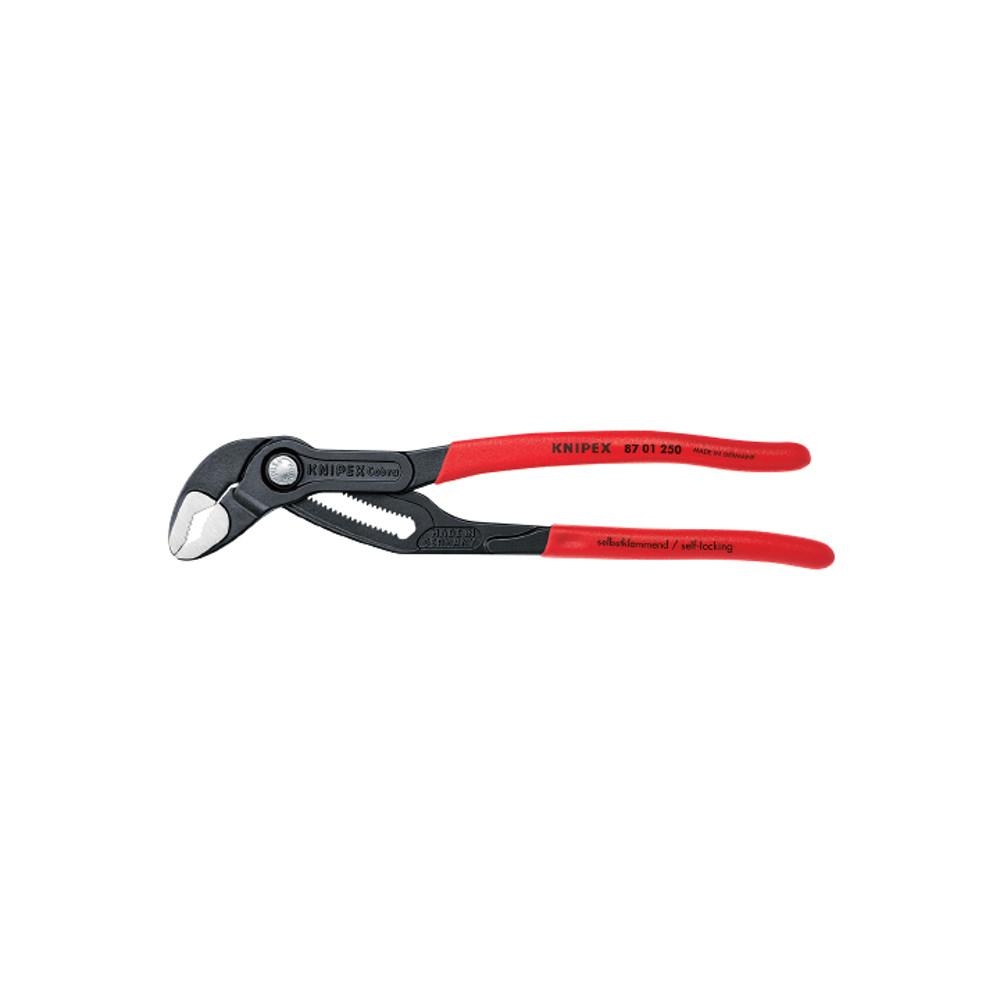 KNIPEX 크니펙스 최첨단 워터펌프 플라이어 첼라 코브라 8701250SB 87 01 250SB 툴메이커