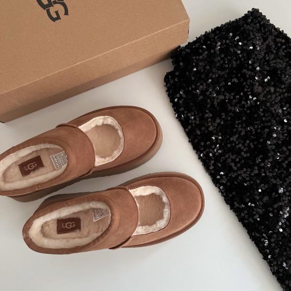 [해외]어그 메리제인 체스트넛