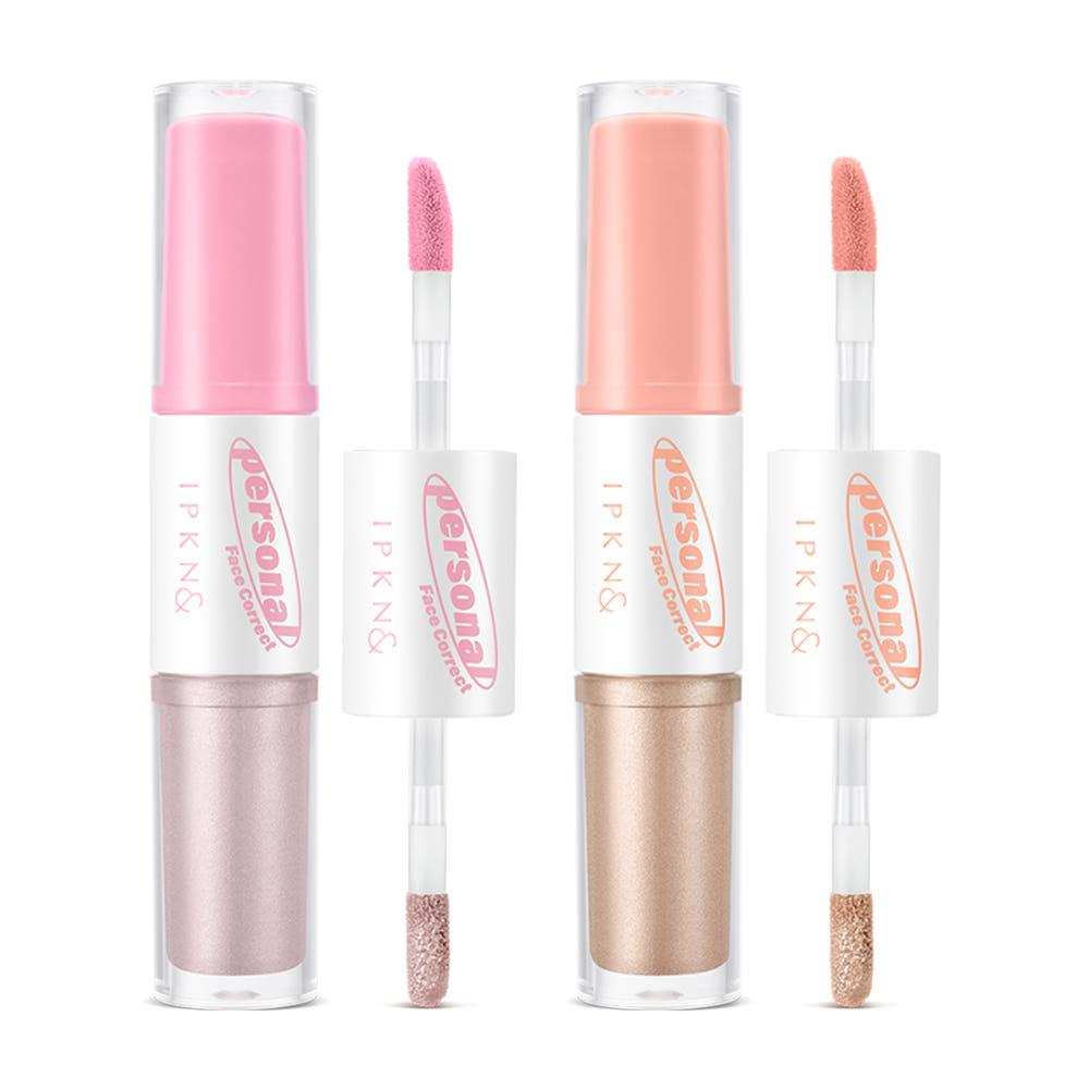 입큰 퍼스널 톤 치크라이터 듀오 /웜톤쿨톤블러셔+하이라이터를 한번에