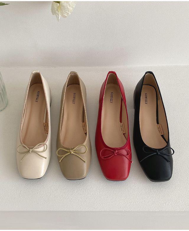[MADE] [당일발송] 10만족판매 발편한 1cm,3cm 리본 플랫슈즈 여자 구두 단화_곰블리 썸데이