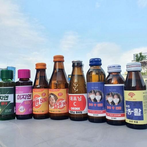 💗주문제작💗 비타500 박카스 드링크 이벤트 스티커