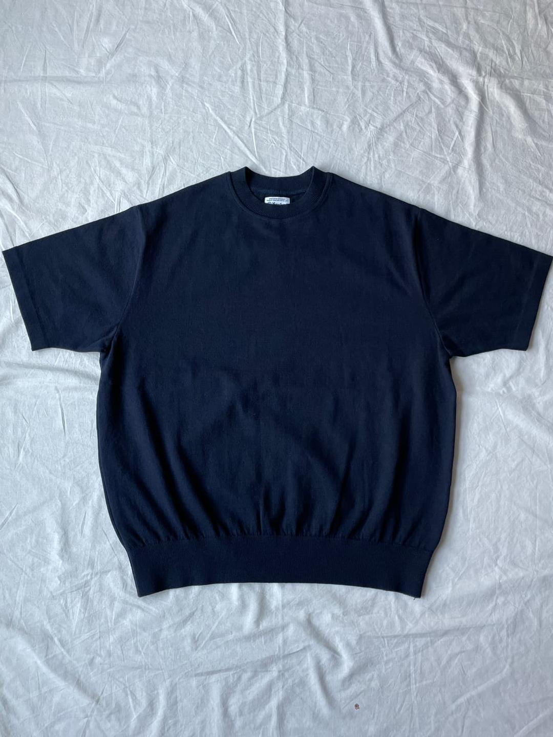 요네토미 Yonetomi 웨이브 코튼 니트 티셔츠   | 후루츠패밀리