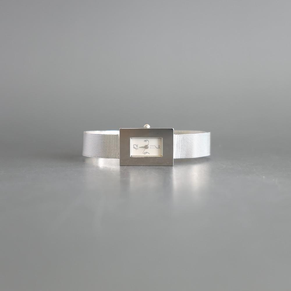 TOMBOY Square simple metal watch