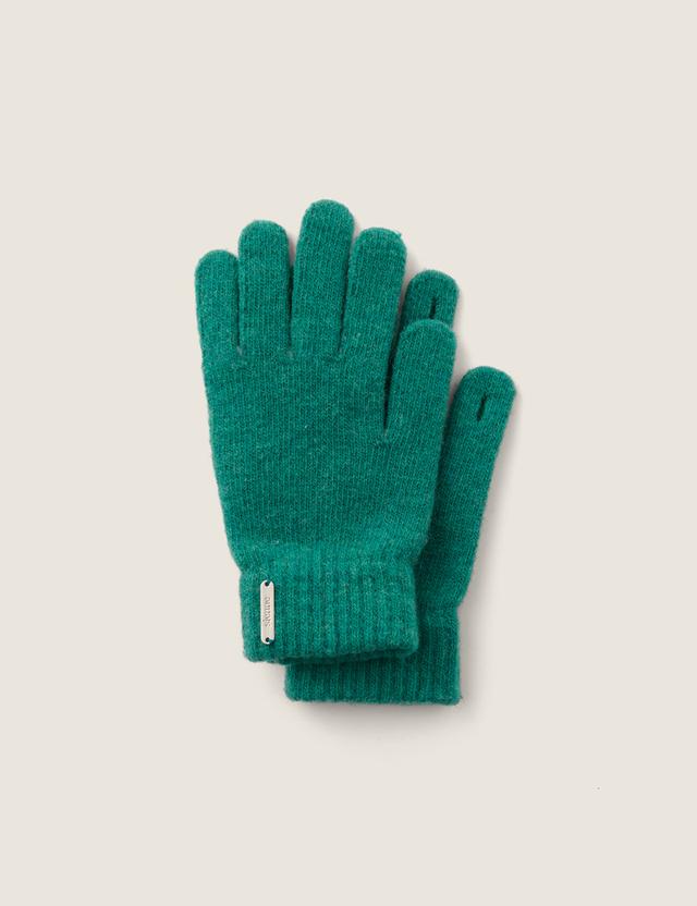 Betty Wool Gloves (Green)