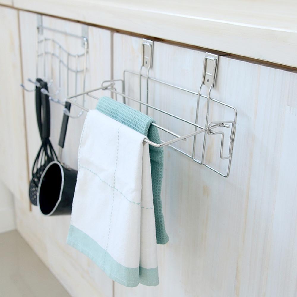 올 스텐 클립 행주걸이