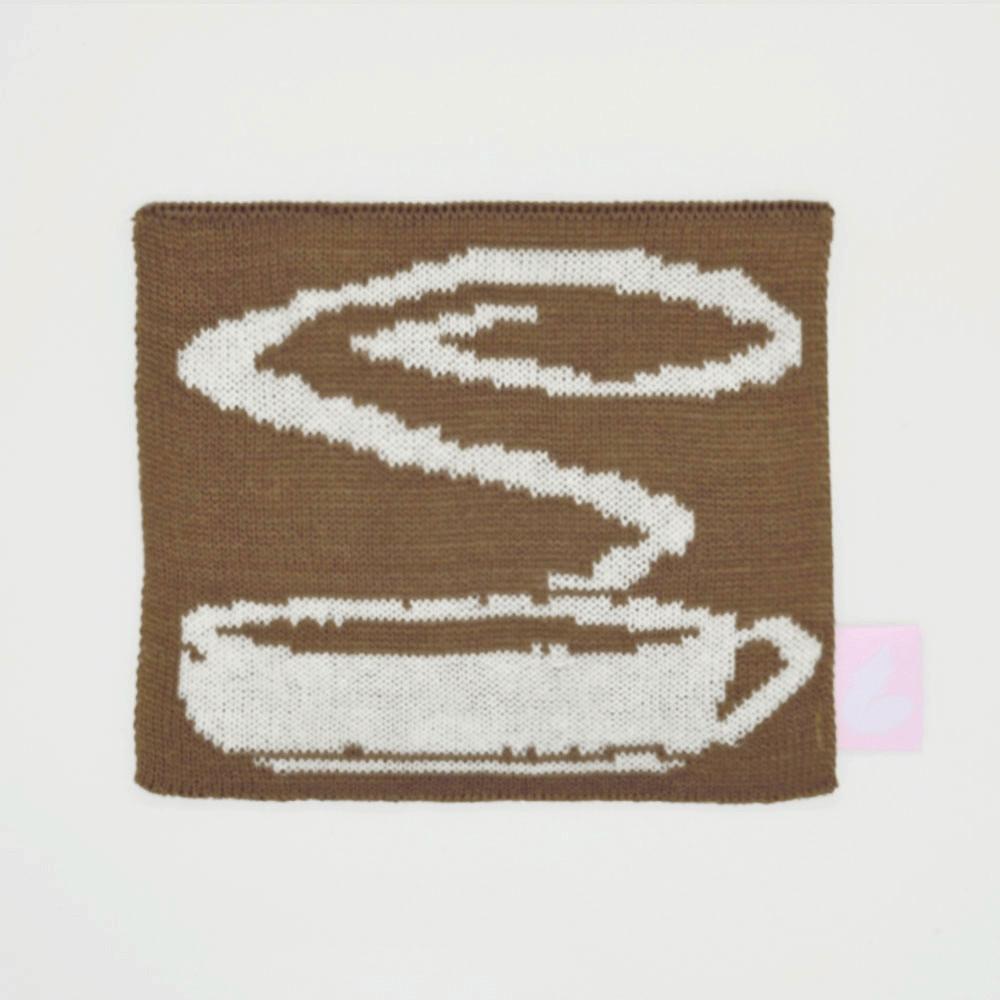 [무톳] 장미와 코코아 tea coaster (코코아)