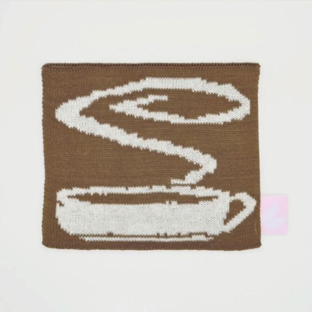 [무톳] 장미와 코코아 tea coaster (코코아)