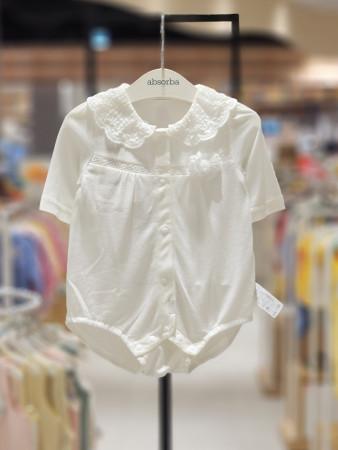 압소바 이엘 모달 7부 바디슈트 백아이보리 AY310641