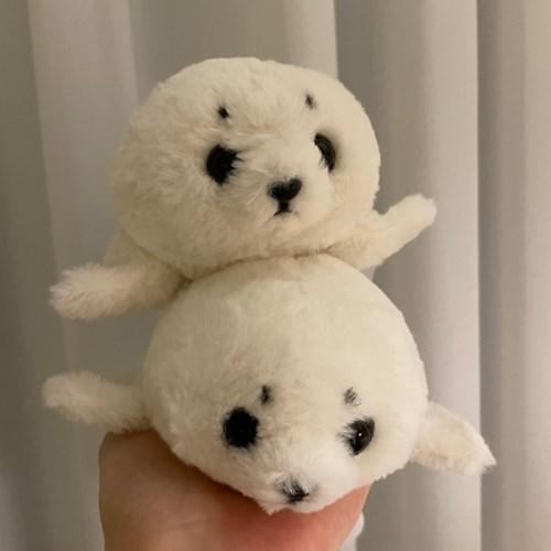 플러피애니멀-아기동물 시리즈(하프물범)