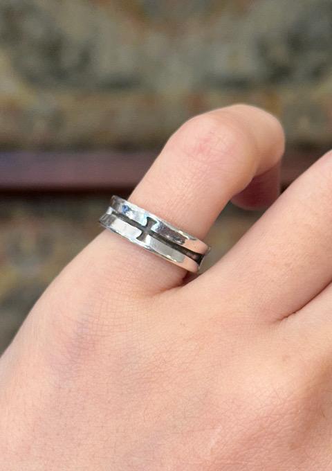 (7호)THE KISS 925silver ring