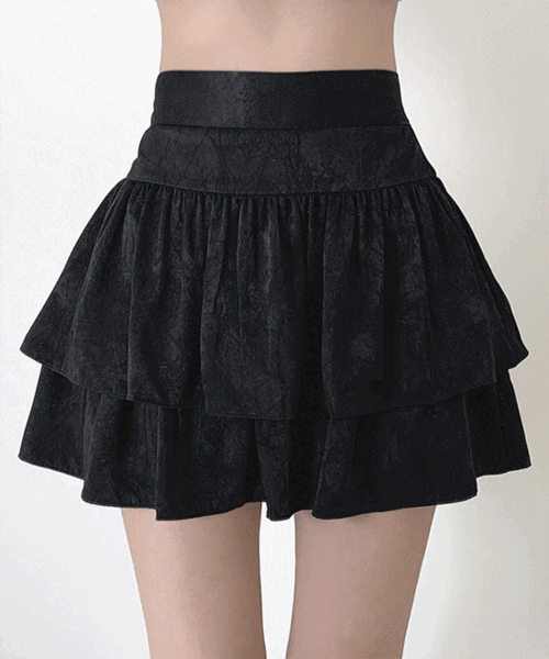 [하늘하늘]유반 캉캉 미니 스커트