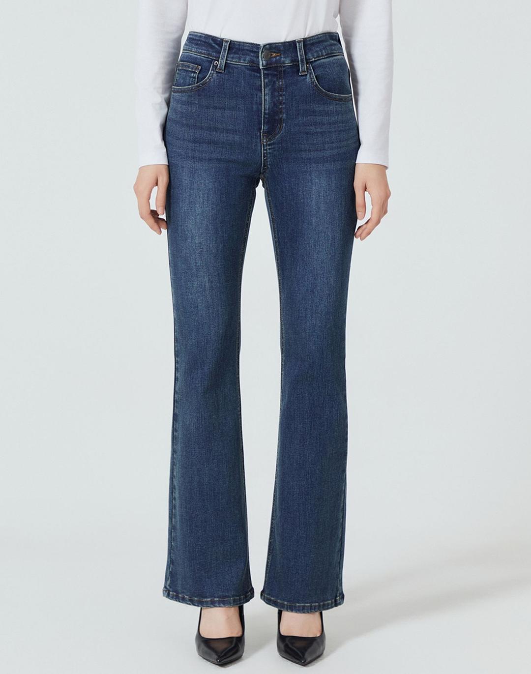 여성 MBL톤 슬림 부츠컷 청바지 YO3D9162