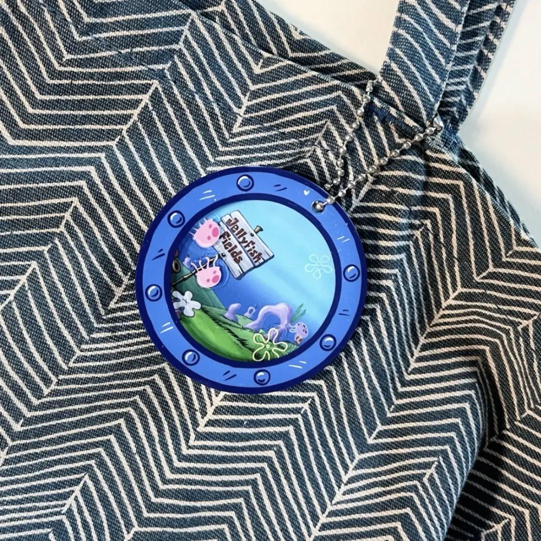 SpongeBob Window Keychain｜Bag Charm