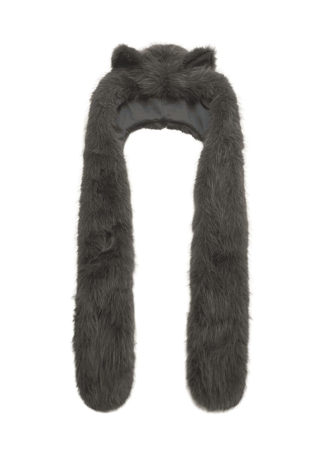 CRYING KITTY MUFFLER [DARK GREY]