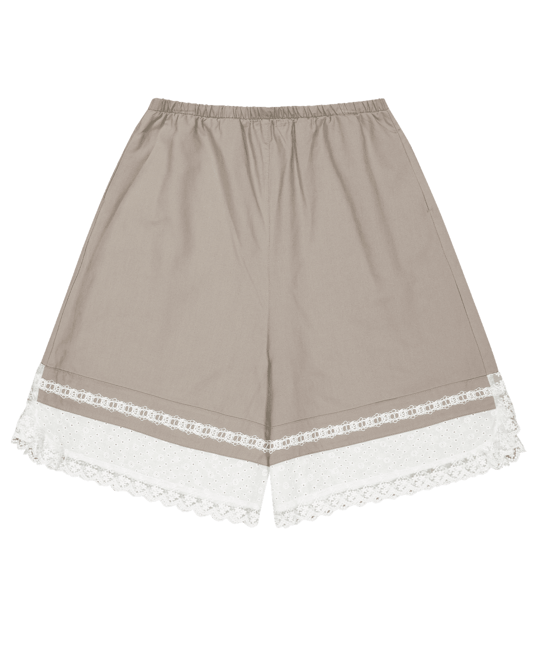 LACE SHORTS COCOA