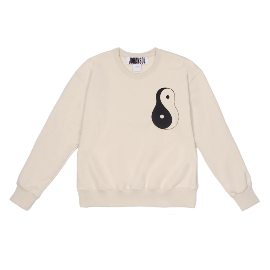 Pearman sweatshirt - oat milk (M,L)