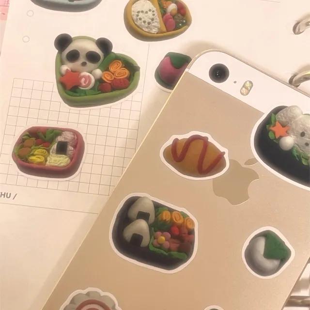 도시락티커(2pcs) 스티커