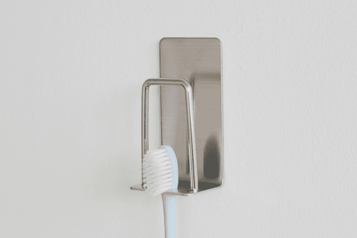 304 스텐 욕실 접착식 칫솔걸이 칫솔꽂이 양치컵걸이 치솔홀더