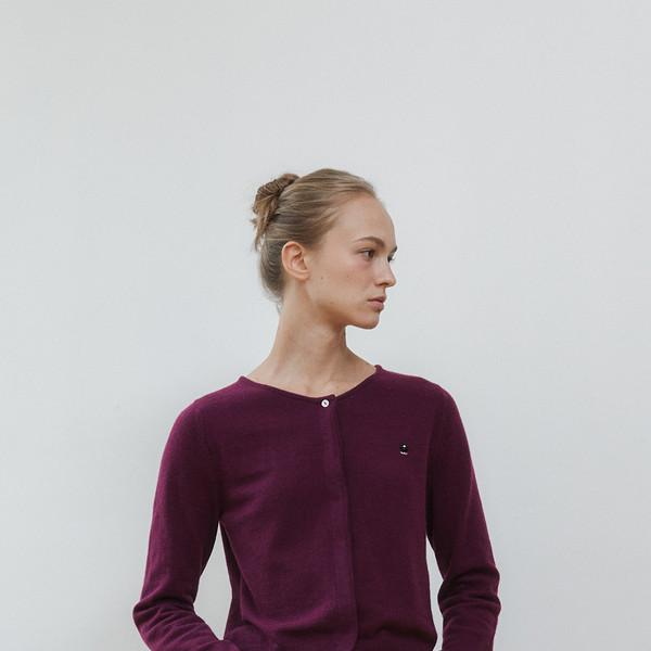 Cosmo Beads Cardigan (Violet)