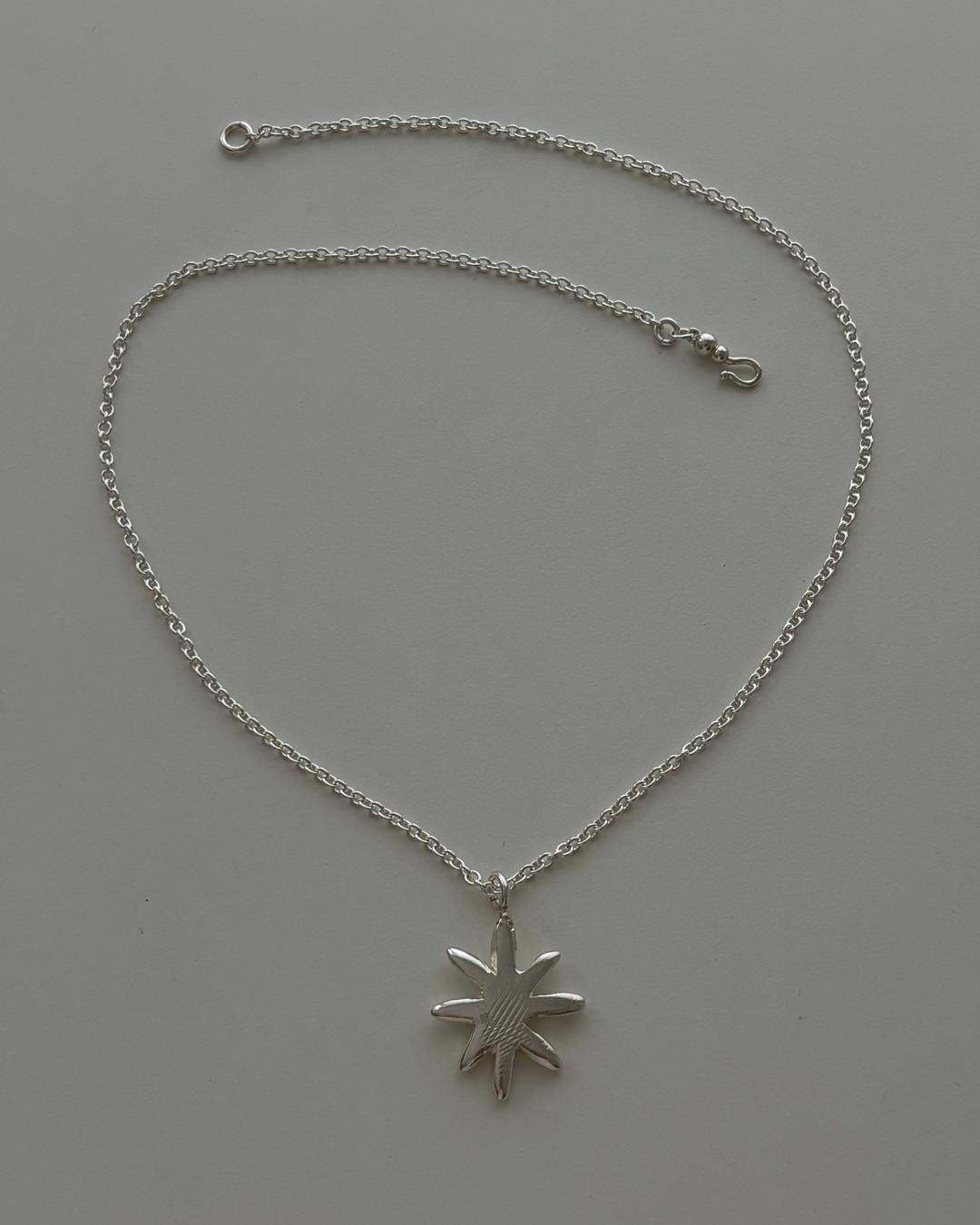 rough star necklace