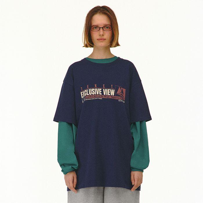 View Tee Navy