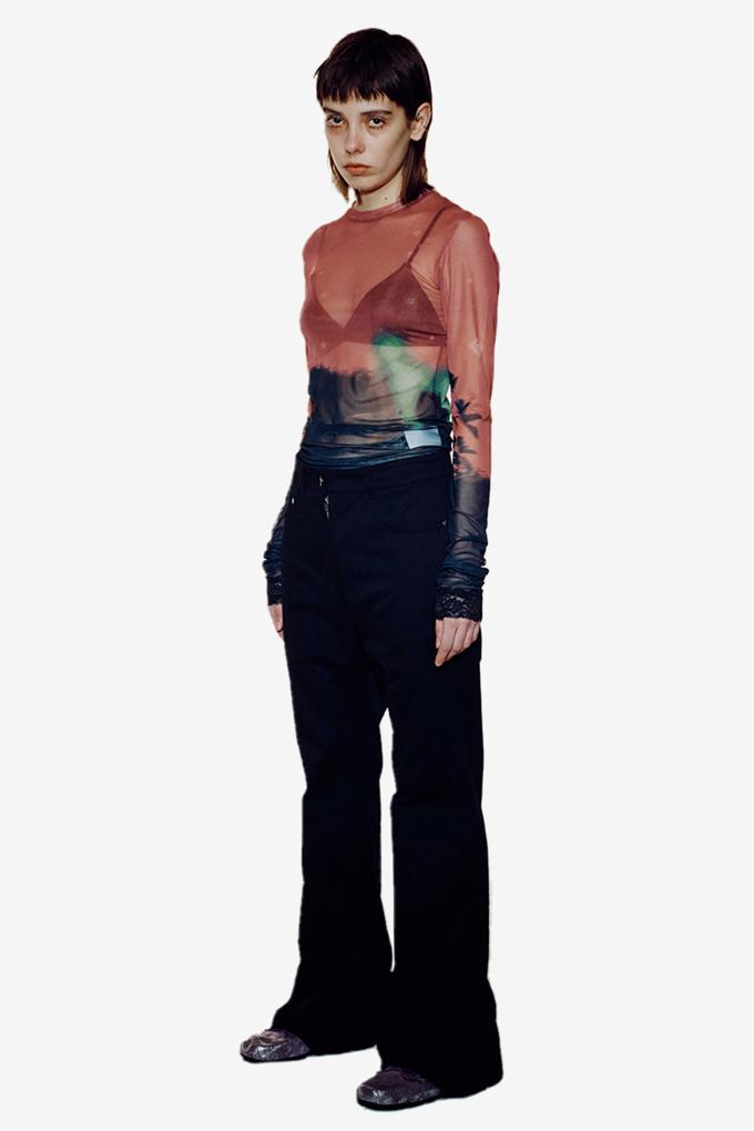 DAWN GRAPHIC MESH TOP