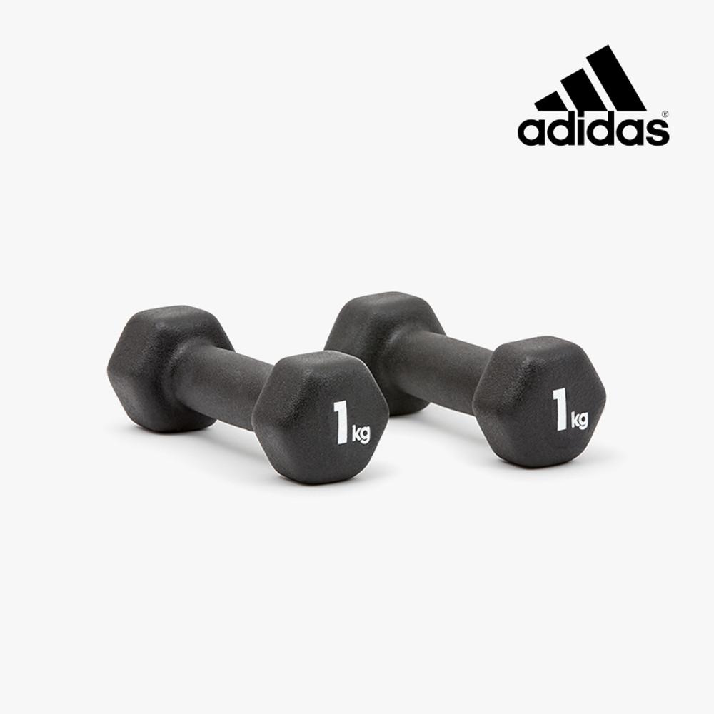 아디다스 육각 아령 1kg 세트 덤벨 홈트 홈트레이닝 근력 운동 기구 용품 상체