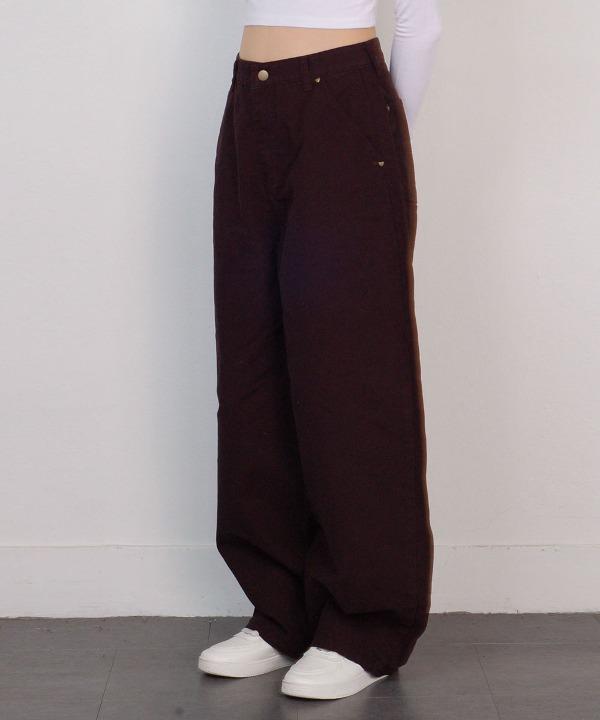 1017 하트 워크 와이드 팬츠 OOT