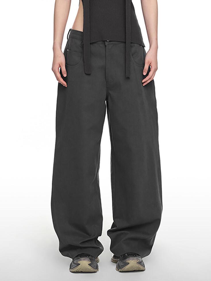 EXPOSURE POCKET PANTS (UNISEX) CHARCOAL