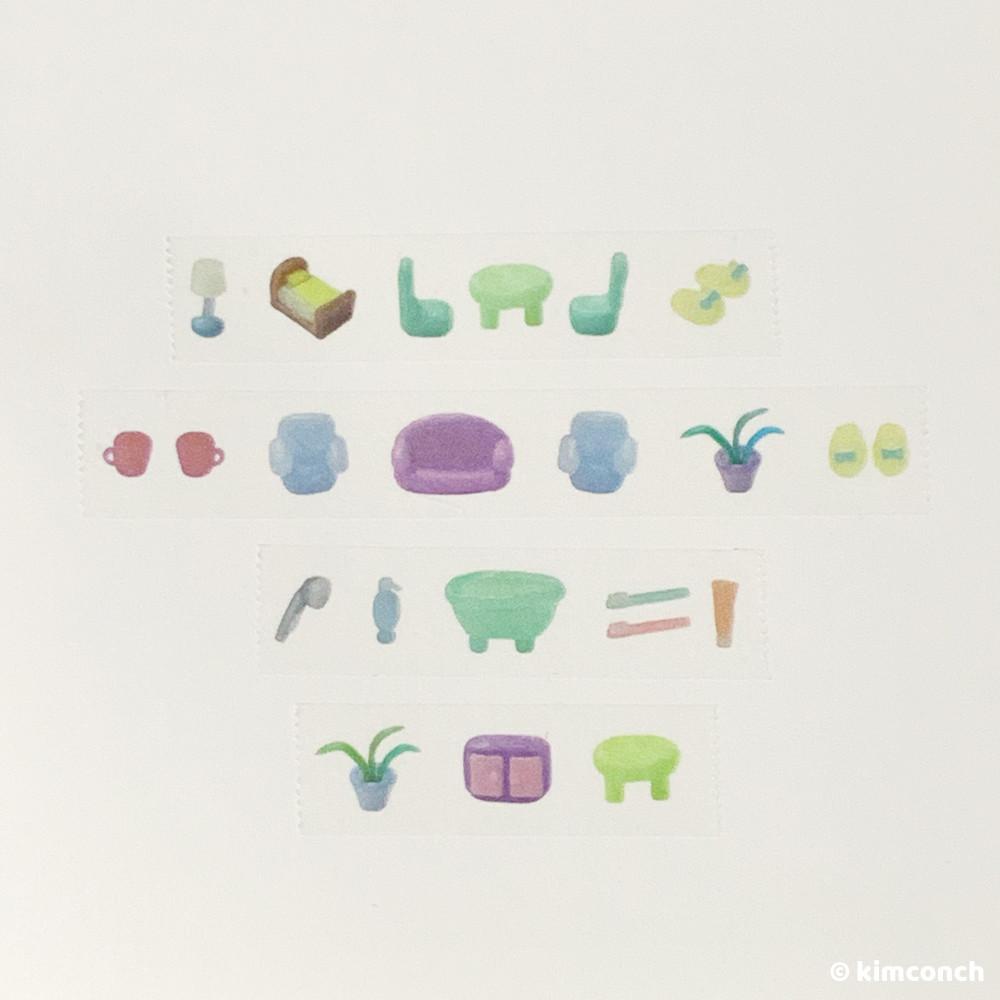 [김콘치] 리틀룸 마스킹테이프