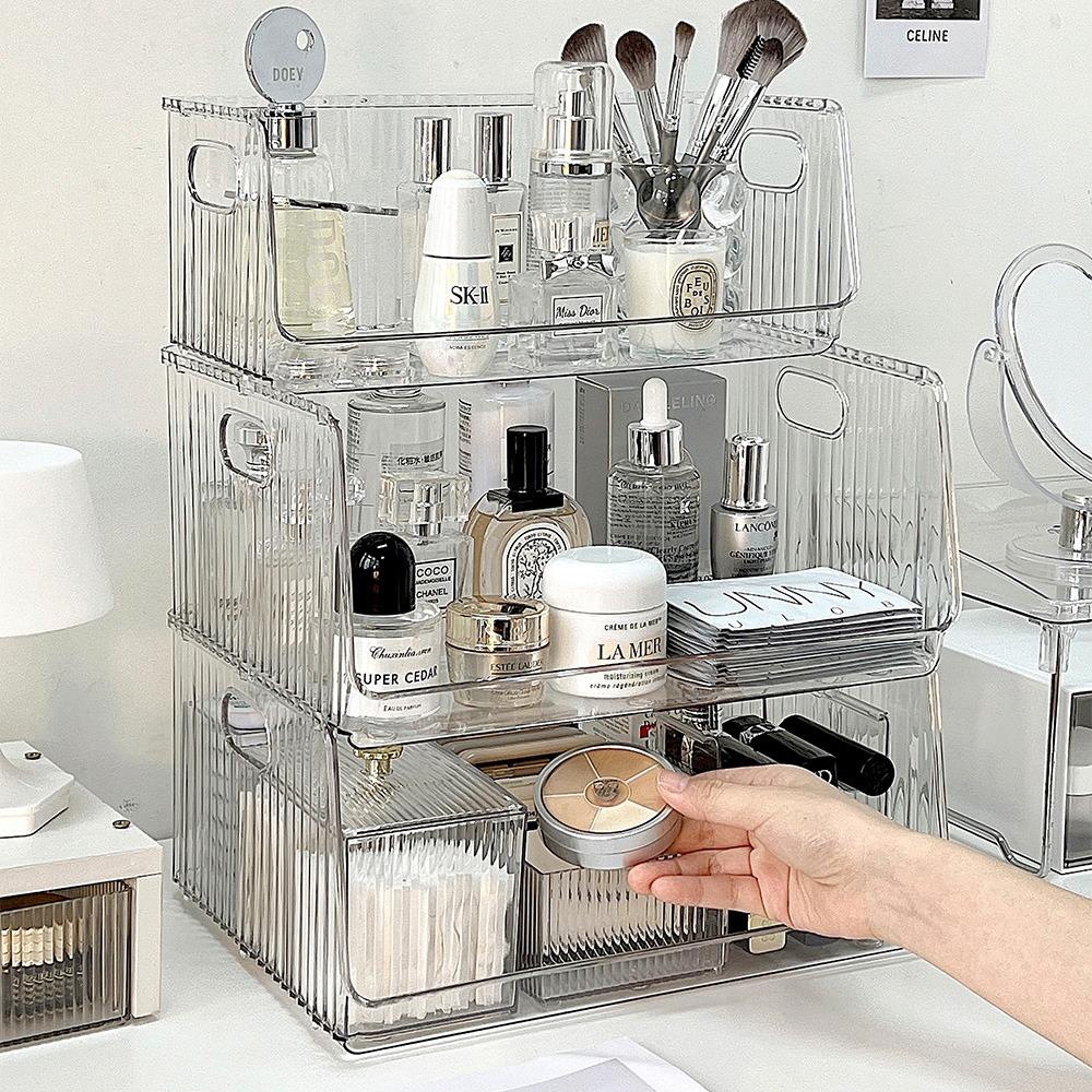 [1+1] 쌓아쓰는 수납 정리함 3types