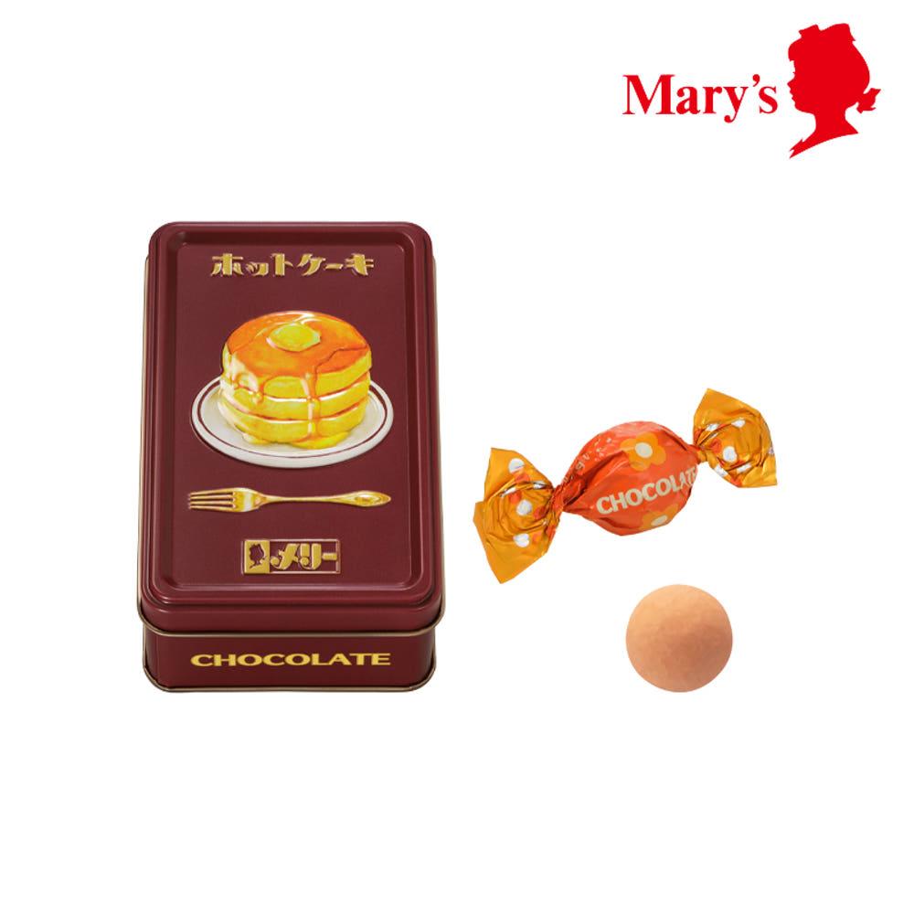 메리스 2025년 레트로 핫 케이크 틴 케이스 캔디 초콜릿 (9개)