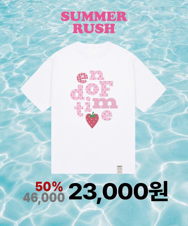 [RUSH]베리 END OF TIME 반팔티_3color