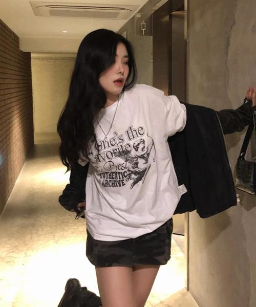 CUPID VTG 티셔츠 화이트 AW5ME44301