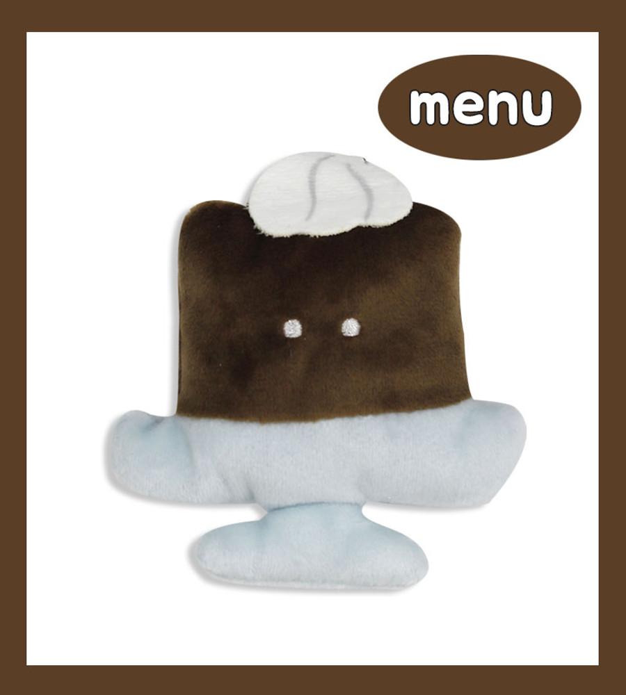 일본 YELL 쁘띠음식 인형키링 커피젤리 /귀여운 흐릿한눈동자의 찻집 카페VER 가방고리