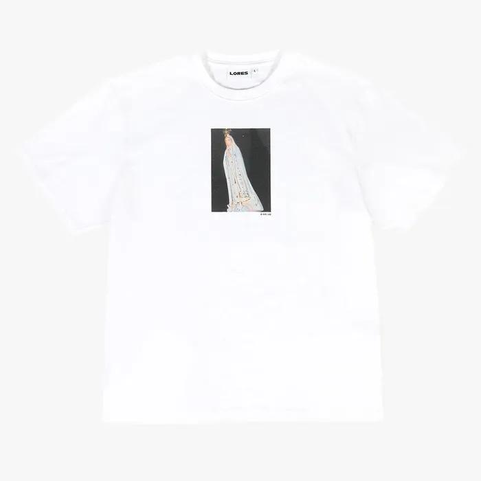 Praying Mary S/S Tee - White