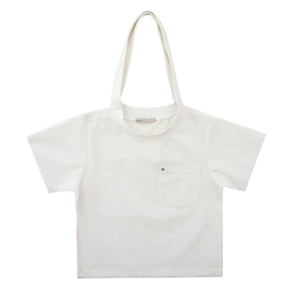 t - shirt bag (white)