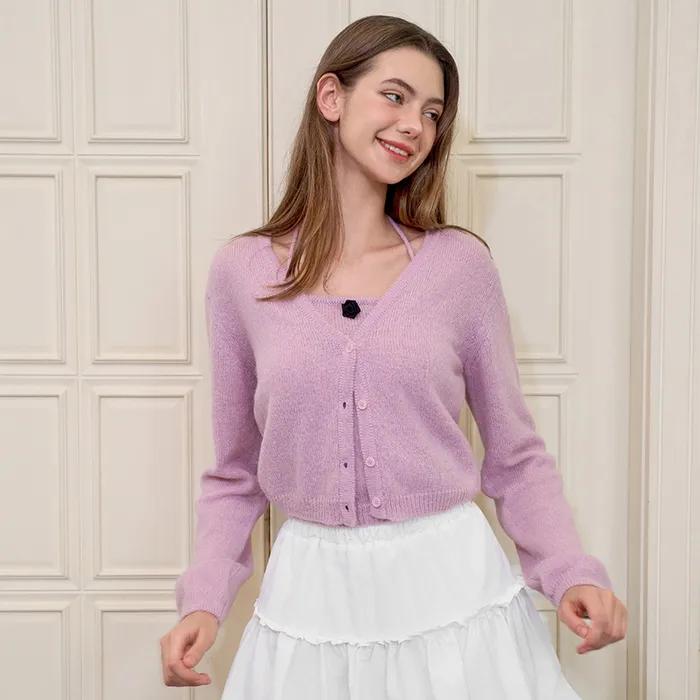 FOAMY Cardigan Set(포미)_LILAC