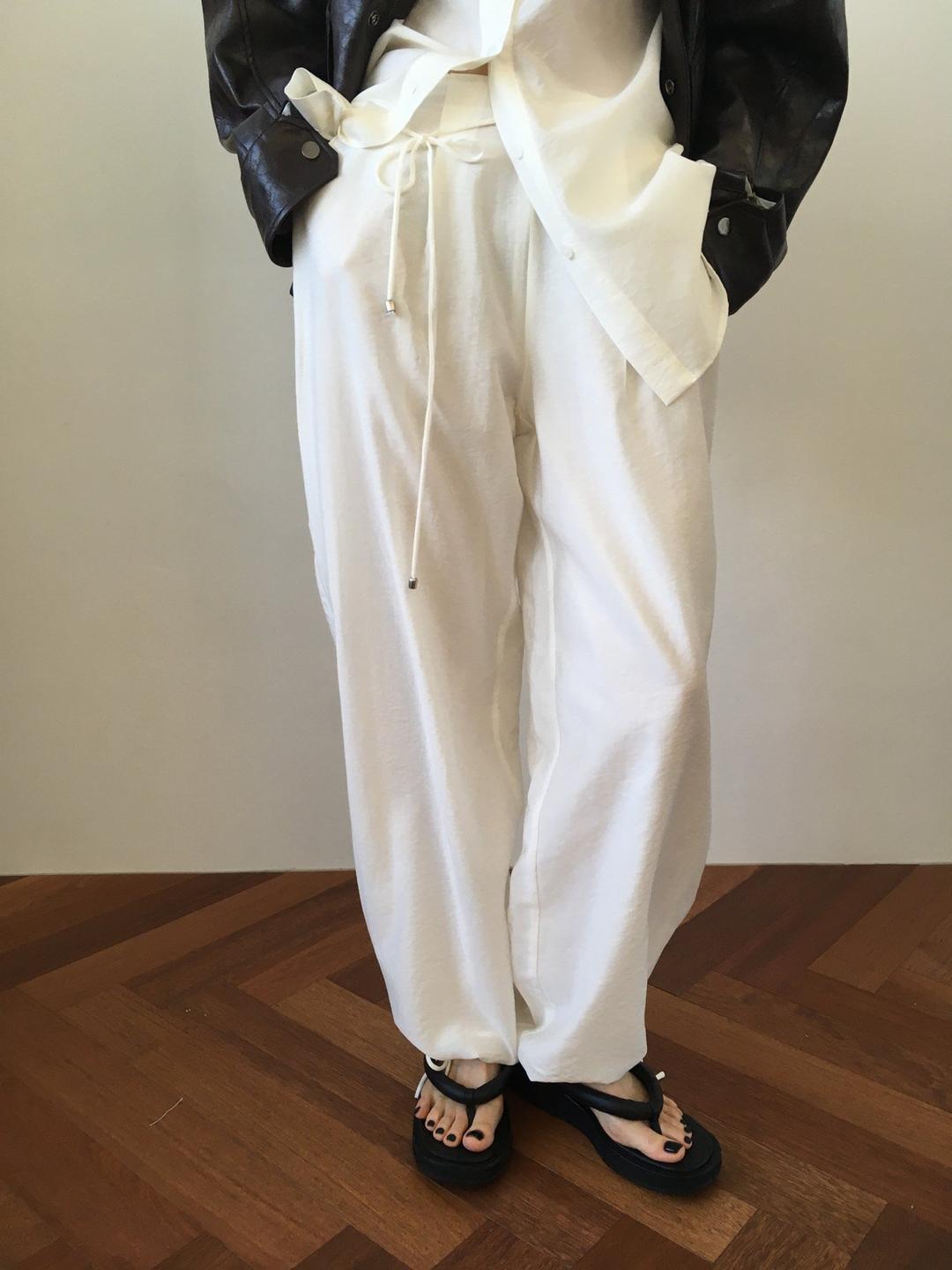 LOOP STRING PANTS (3COLOR)